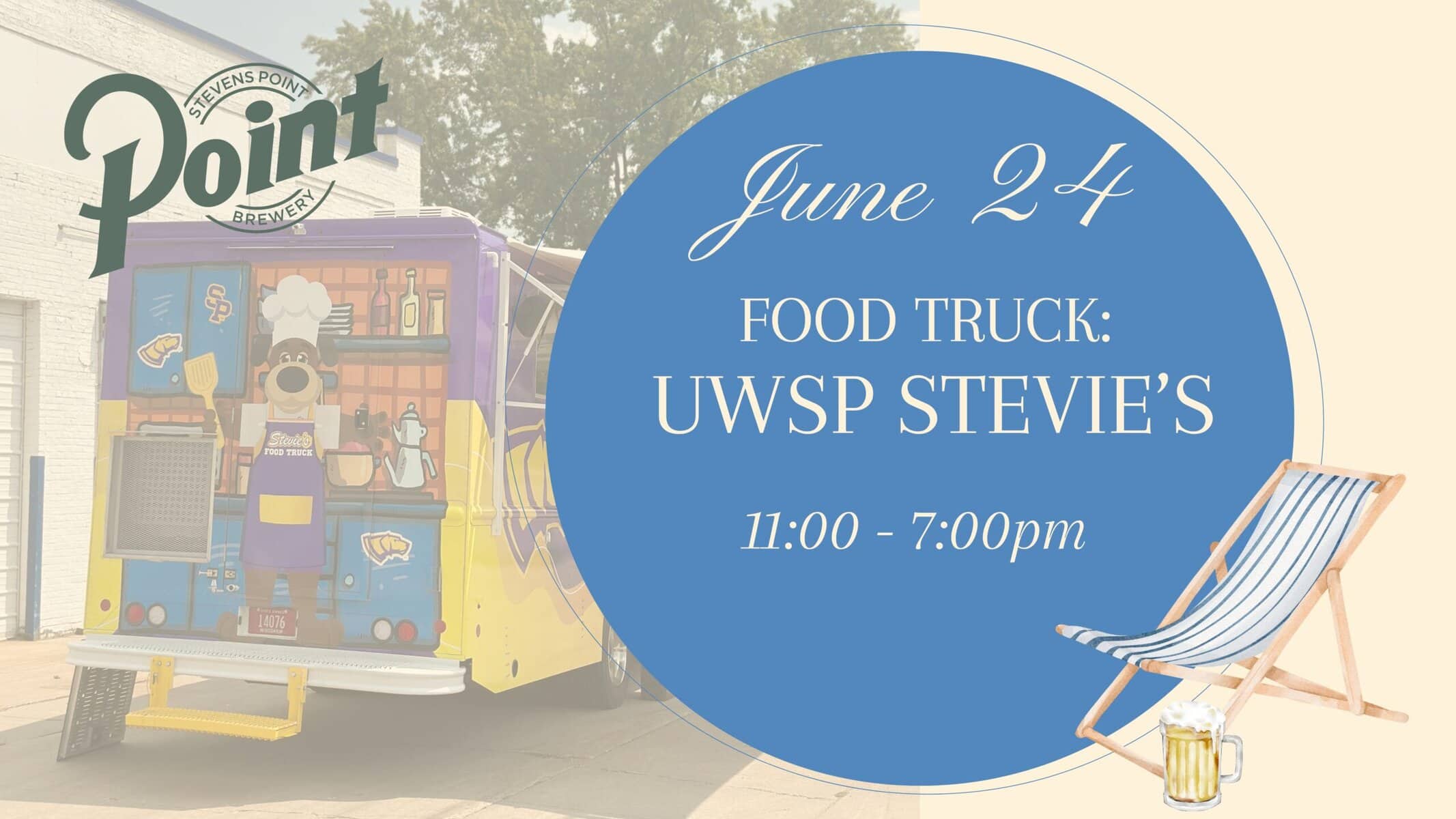 UWSP Stevie's food truck event, June 24.