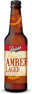 Point Classic Amber Lager Beer bottle