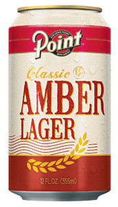Point Classic Amber Lager can