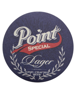 Point Round Coasters | Back