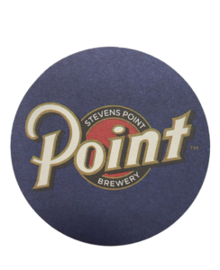 Point Round Coasters | Front