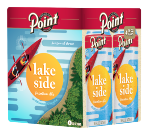 Lake Side Vacation Ale | Right Angled 4 Pack 16 Ounce Can