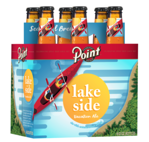 Lake Side Vacation Ale | Left Angled 6 Pack