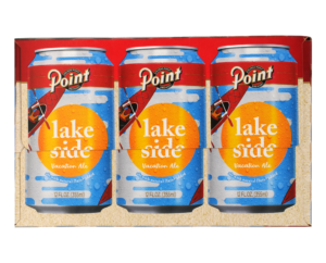 Lake Side 12 Pack Cans | Side View