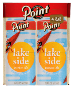 Lake Side 4 Pack 16 Ounce Cans | Side View