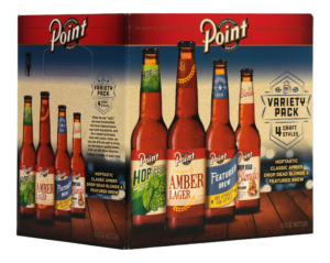 Point Beer Variety 12 Pack Bottles | Right View