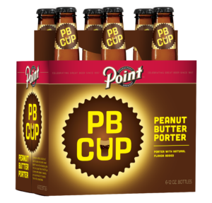 PB Cup Peanut Butter Porter | Left Angled 6 Pack