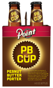 PB Cup Peanut Butter Porter | Side View 6 Pack
