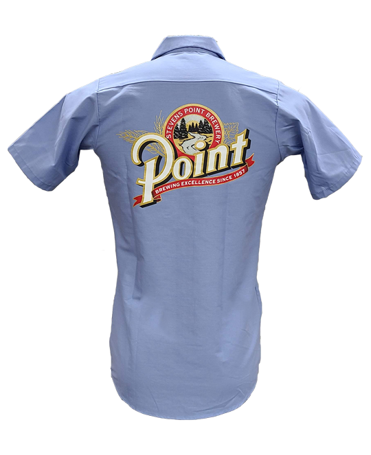 Light Blue Point Work Shirt Featured Product Image