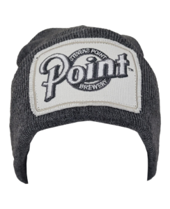 Cuffed Beanie Grey Patch | Front