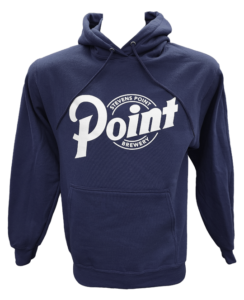 Navy Point Hoodie | Front