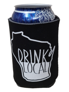 Drink Local Can Cooler | Back