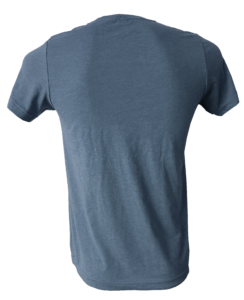 Point Can Tee Blue | Back