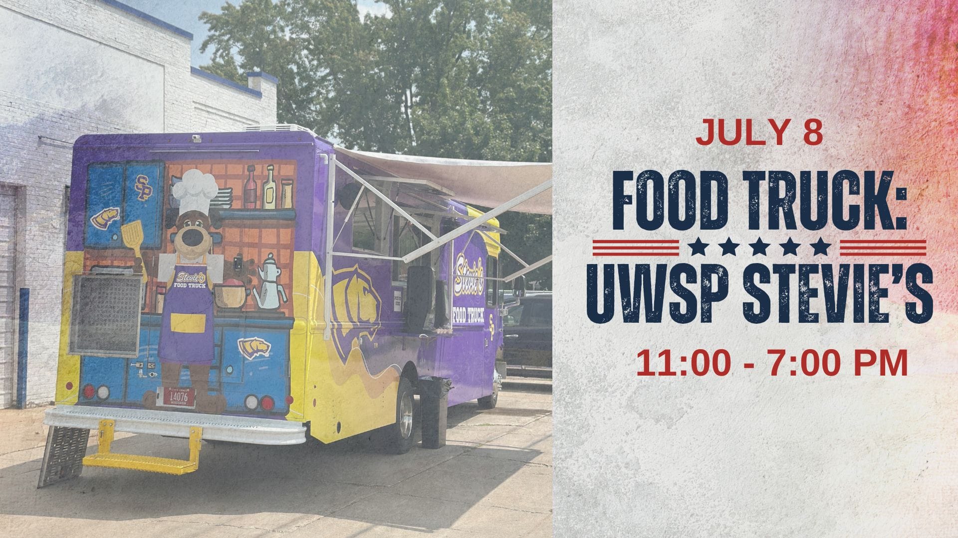 UWSP Stevie's food truck event on July 8.