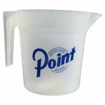 Stevens Point Brewery plastic pitcher