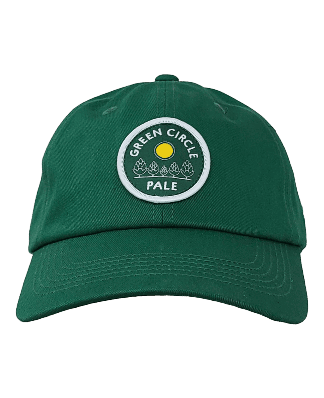 Green Circle Pale Hat