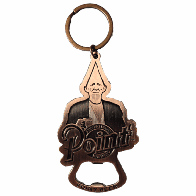 Conehead Metal Keychain Opener