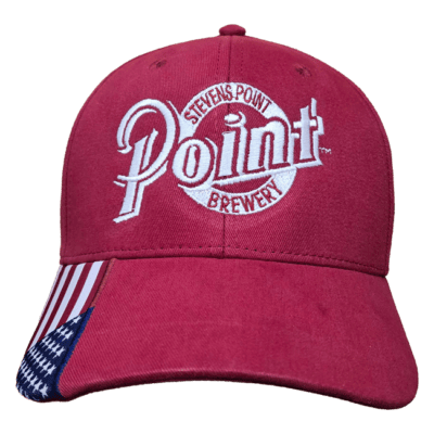 Red Stevens Point Brewery baseball cap