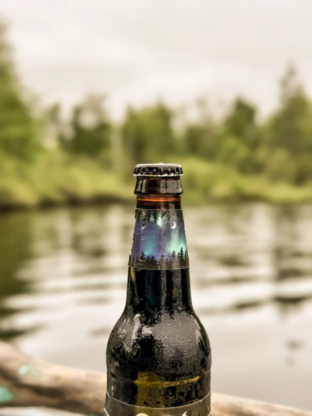 Bold as the brew, calm as the lake, strong as the pines