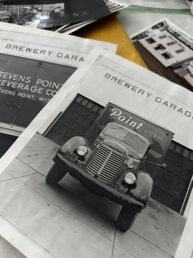 Circa de 1946 - that building behind the truck - that's our present day taproom! Come on out we're open until 5 Monday through Saturday and 10-3pm on Sundays!