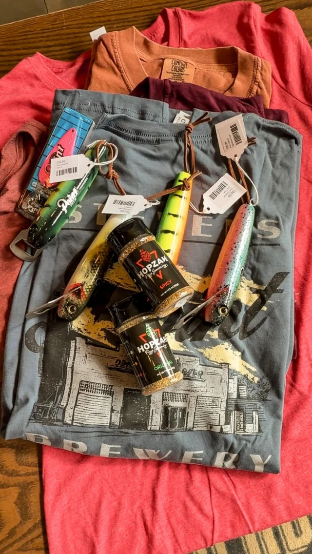 Spring is coming which means grilling, warmer weather, cracking open some cold ones, and fishing at the lake! Here’s some of our fav items!