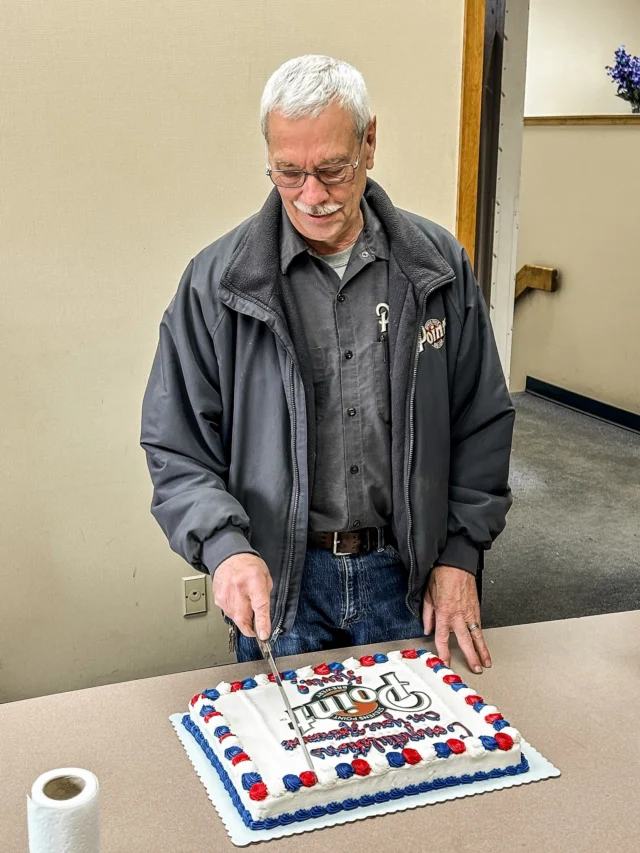 Thank you Kevin for 14 dedicated years to Point brewery! Congratulations on your retirement! Cheers!