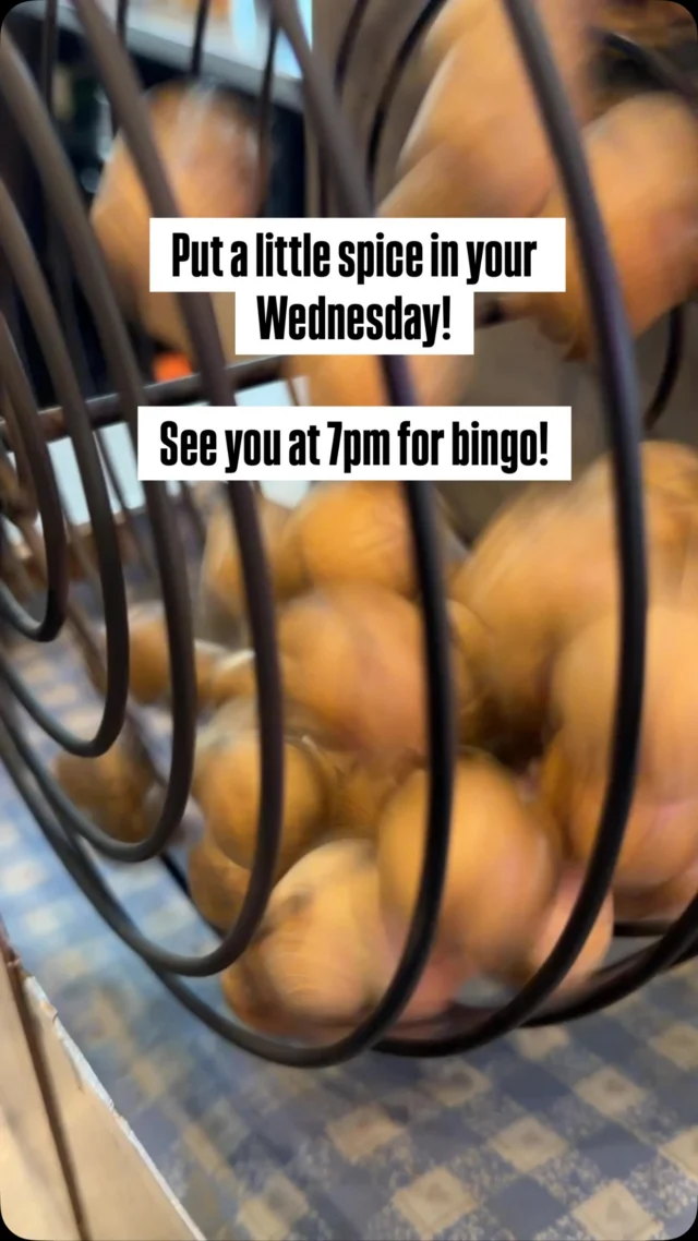 Bingo with beer? See you at 7 Wednesday Aug 5 and 19!