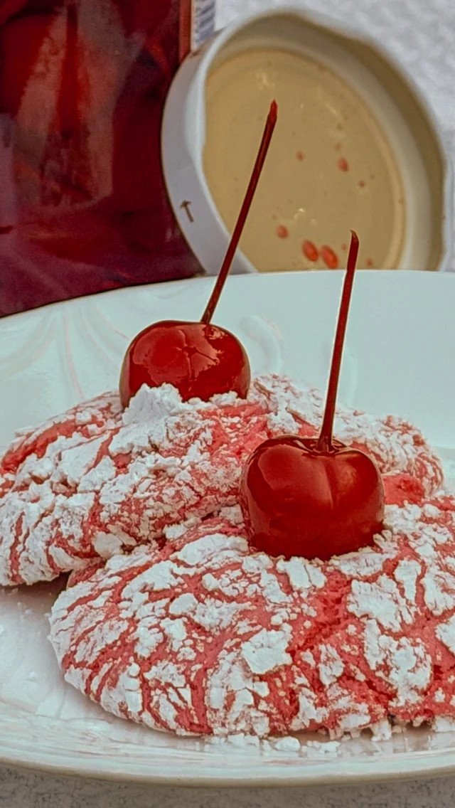 Hit that save button so you have this recipe for later! 

Kitty Cocktail Drop Cookies
1 box cake mix
1/2 cup point Gourmet kitty cocktail soda
1/2 cup whip cream
Mix
Add a drop of red food dye for color
Mix
Drop a ball of dough in powdered sugar and completely cover
Place on cookie sheet

Bake for 10 - 13 min

Swap the Kitty Cocktail for Black Cherry and don’t add the red dye for a cherry version!

Enjoy!